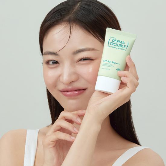 후시다인 더마 트러블 징크 카밍 선크림 50ml 1+1기획