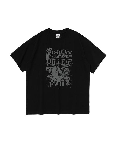 NO-VISION 반팔티셔츠 (블랙)