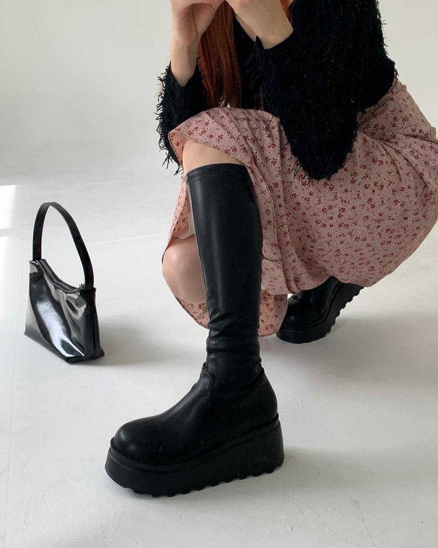 Miel Platform Long Boots
