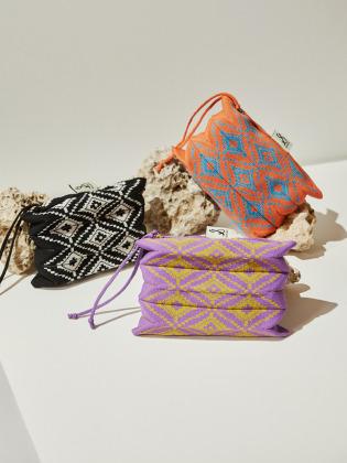 Lucky Pleats Pouch S Pattern (ALL)