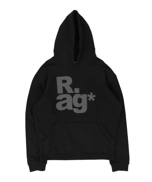 TCM rag hoodie (black)