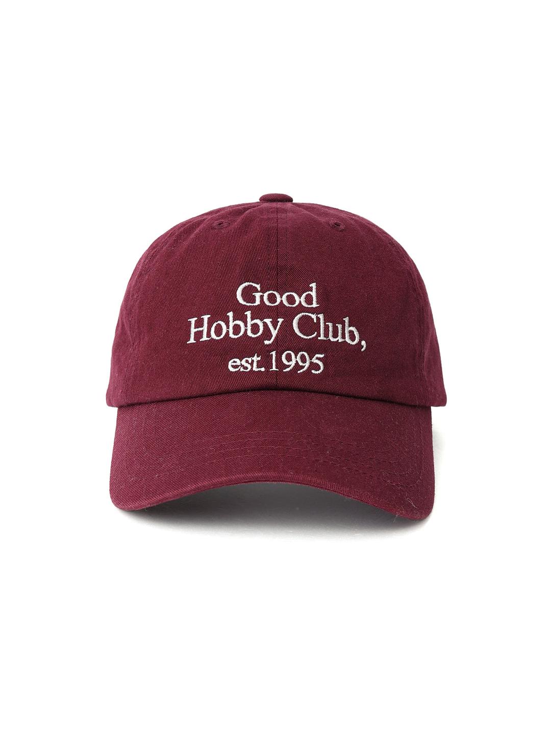 GHC WASHED BALLCAP_BURGUNDY