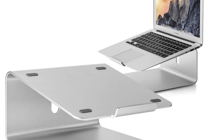 EACN-700 프리미엄 일체형 알루미늄 고정형 노트북 맥북 태블릿 거치대 받침대 스탠드
