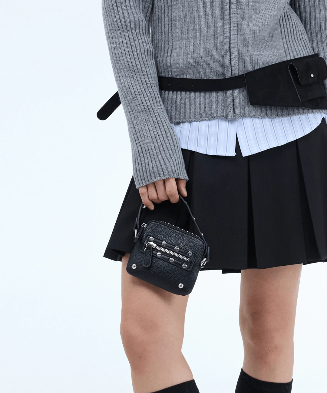 바토 스터드 미니 파우치