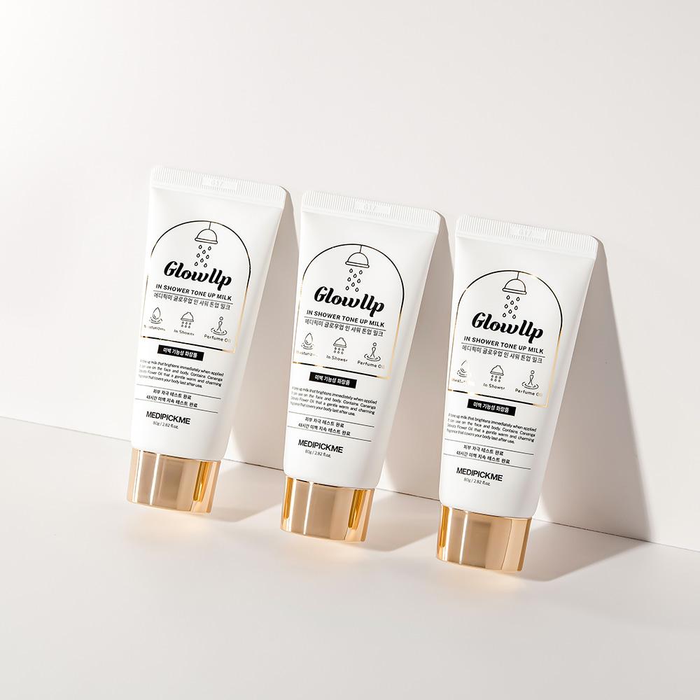 글로우업 인샤워 톤업밀크 80g (튜브형)