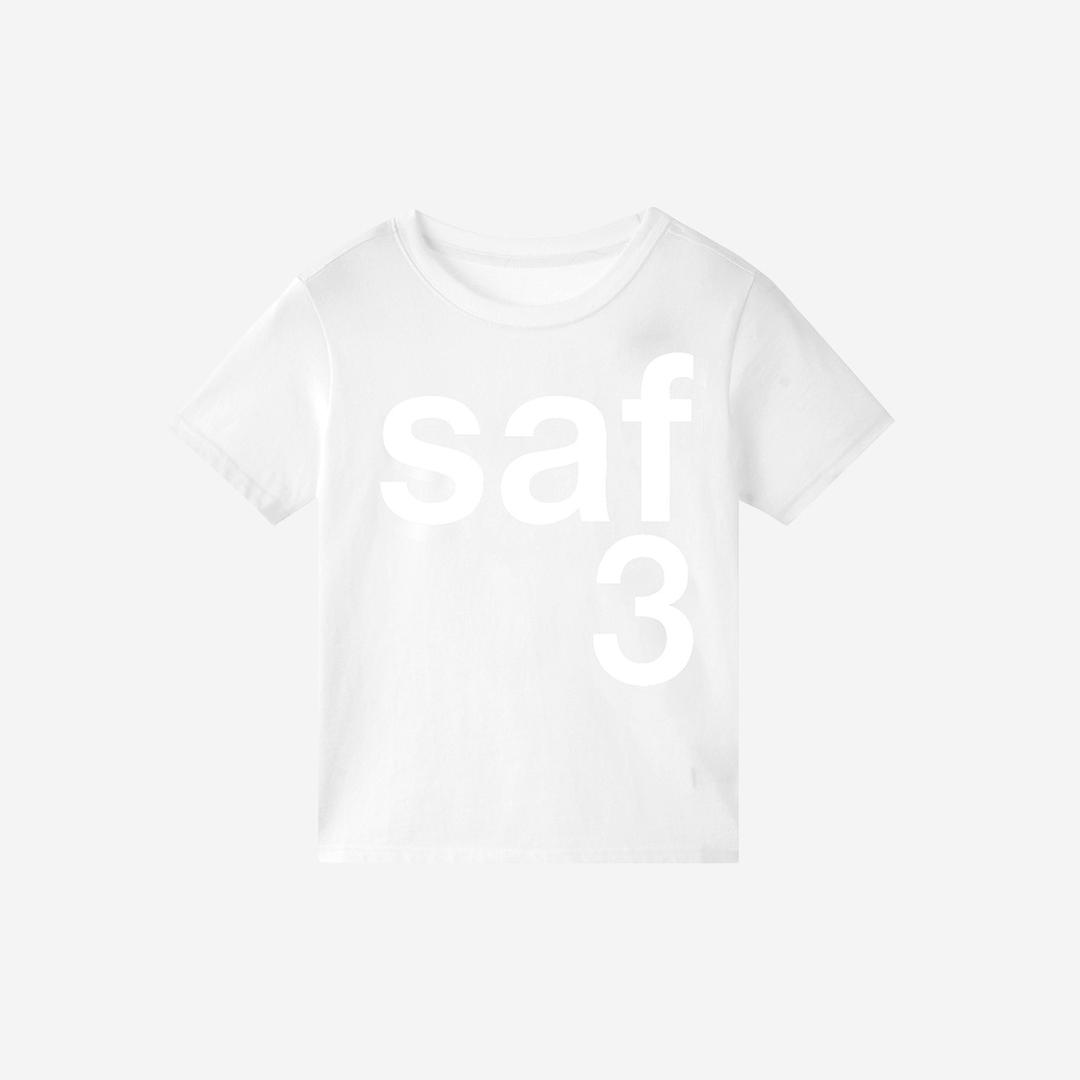 Safarispot Women 1/2 Basic Safari T-Shirt White