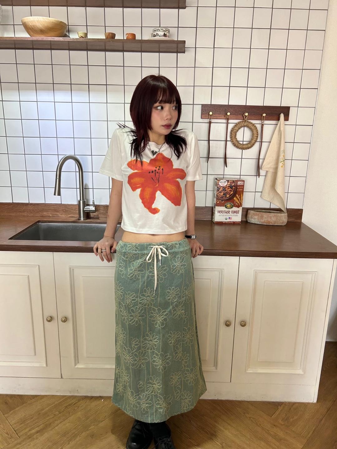 바엘르 플로데님스커트 (2colors)