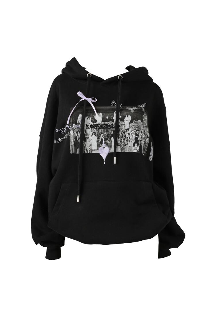 Artwork.02 Theater club hoodie (black)