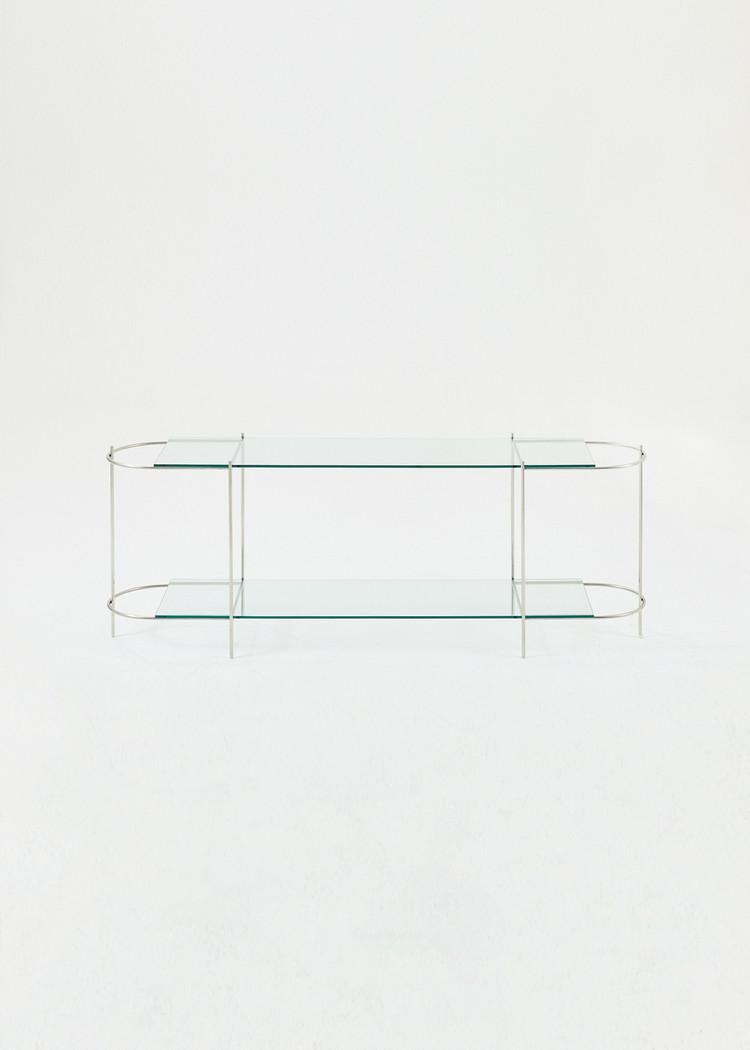 Round Frame Shelf 1200 - GL