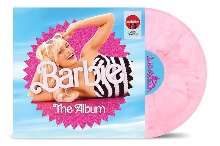 [해외] 영화 바비 앨범 사운드트랙 OST 캔디 플로스 핑크 컬러 엘피 LP 타겟 독점판