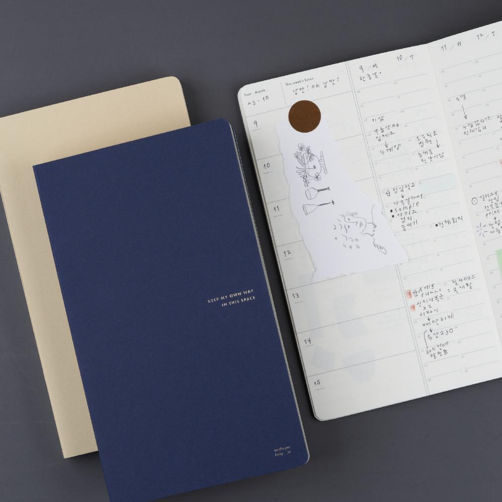 Space diary  6 months 스페이스 다이어리 6개월