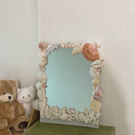 ♡ Coral reef standing mirror
