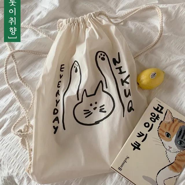 (자체제작) 마이네코 에코배낭