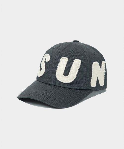 썬러브(SUNLOVE)  Cut Off Capital Cap Charcoal - 사이즈 & 후기 | 무신사