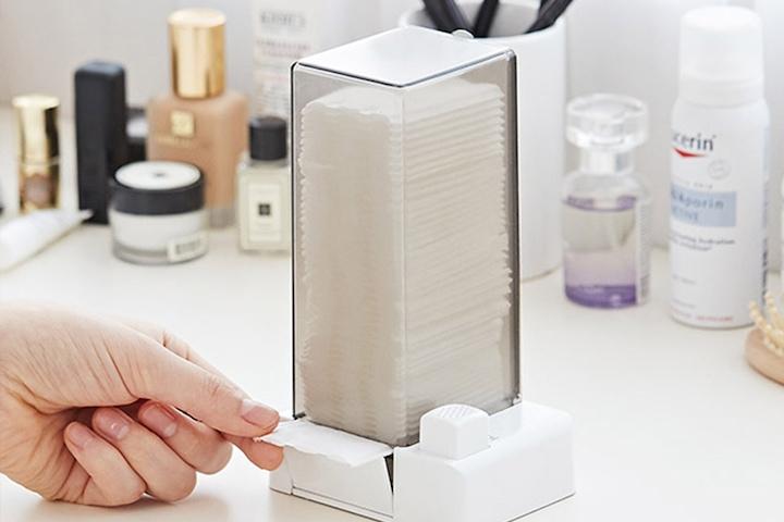 원액션 자동 화장솜 디스펜서