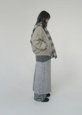 에프터먼데이 sheep stripe muffler