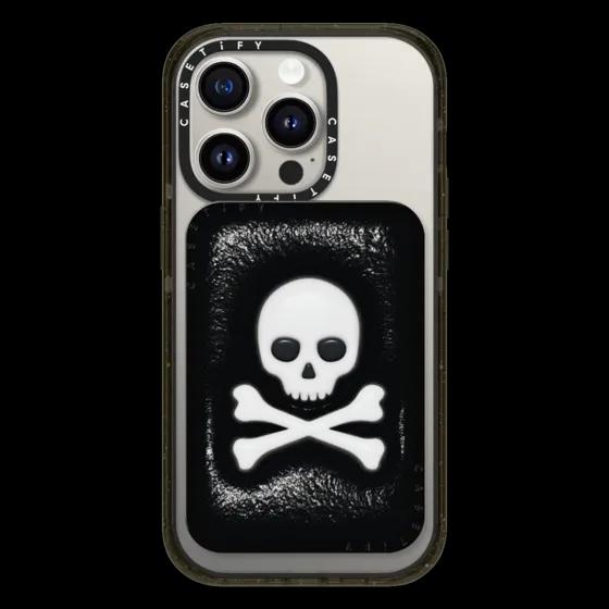 Skull Icon Snappy Cardholder Stand