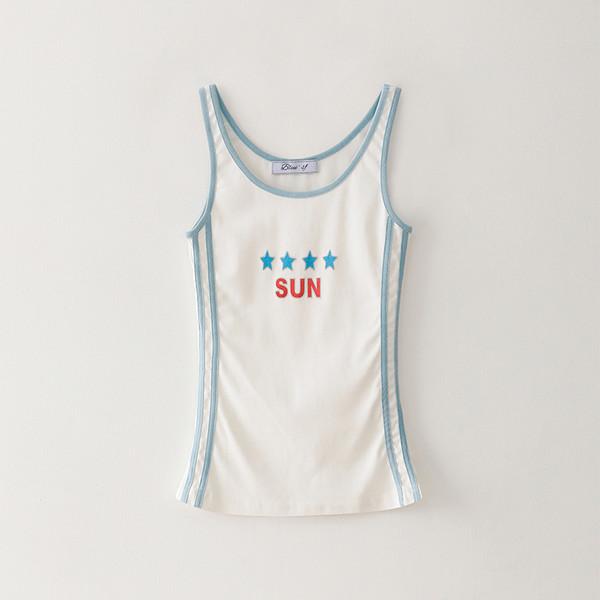 Bluesf "SUN" tank top sleeveless [Woman] [05/23 예약배송]