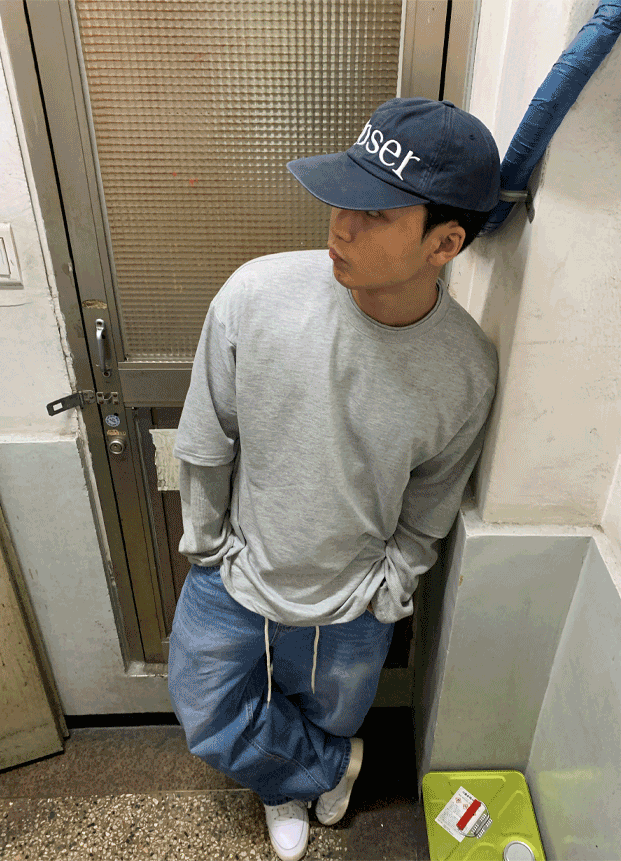 waffle layered long sleeve (3C)