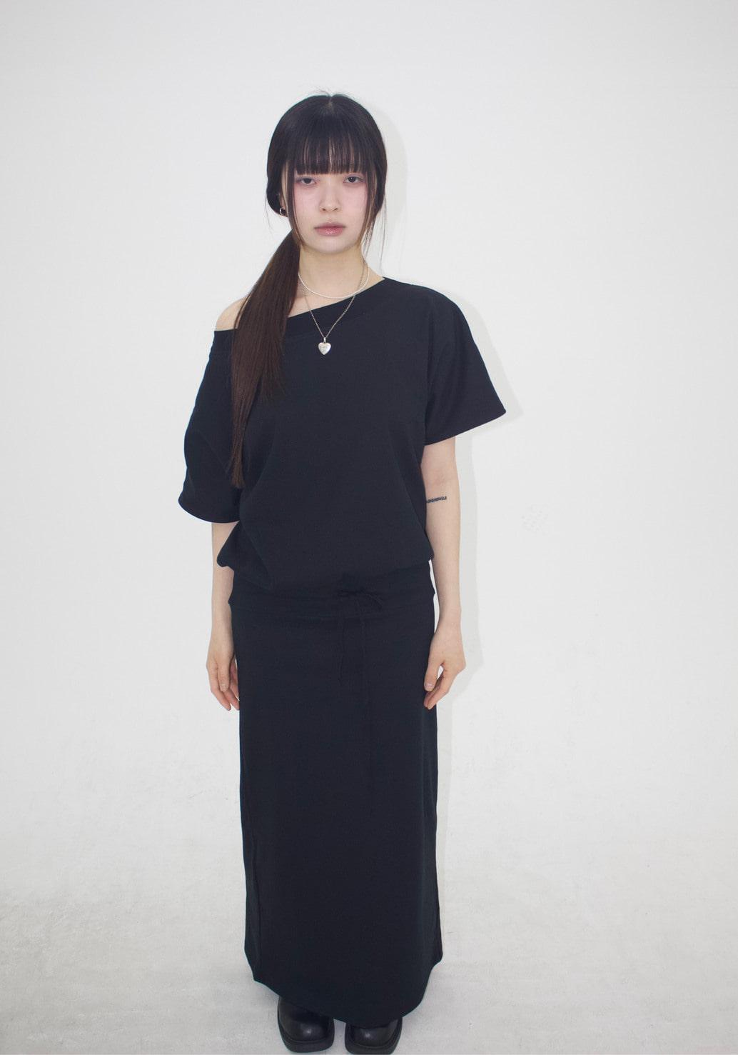 one shoulder maxi dress (3c)