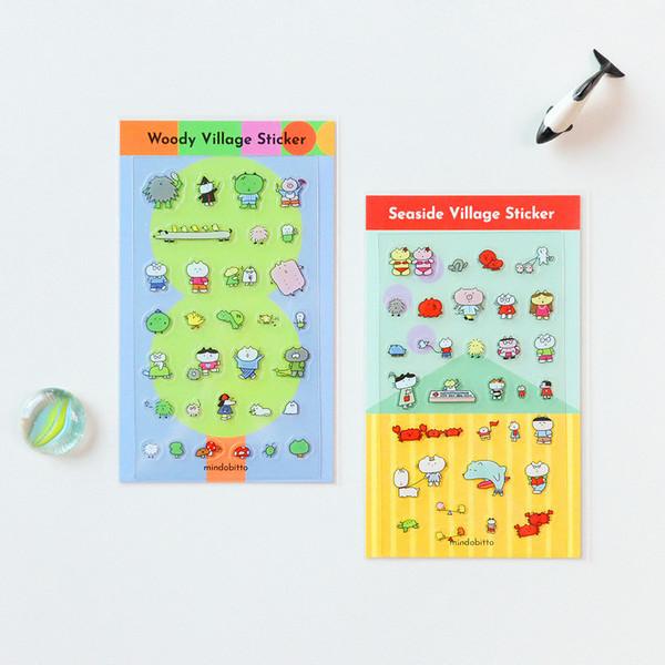 [민도비또] Village Sticker
