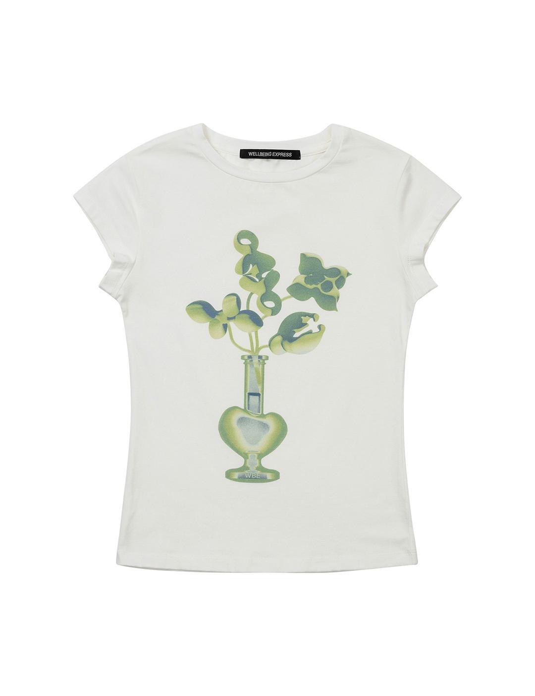 Vase Half Sleeve White