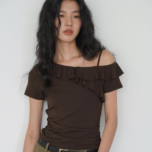 Frill One Shoulder