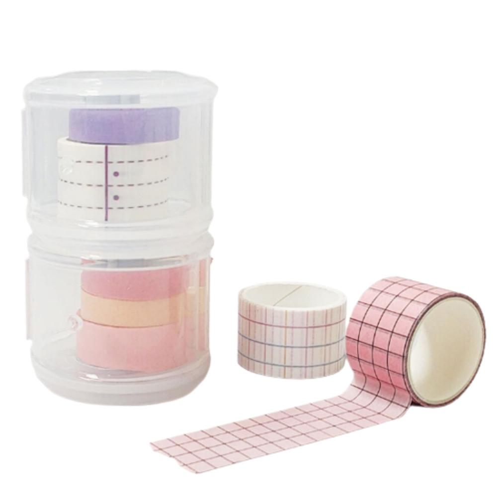 마스킹테이프커터기 마테감개 마스킹테이프 보관함 다꾸 종이 마테 커터 거치대 보관 홀더 디스팬서 케이스