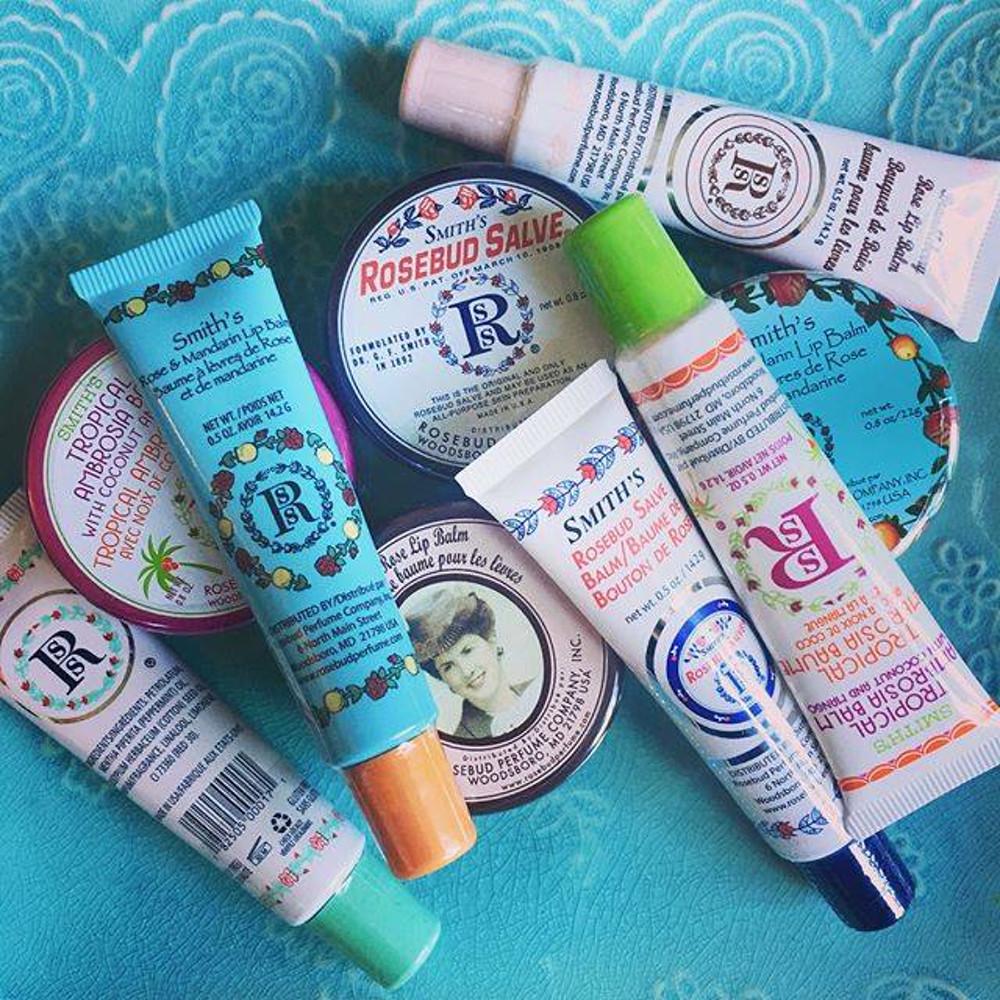 스미스 로즈버드 살브 라즈베리 민트로즈 스미스립밤