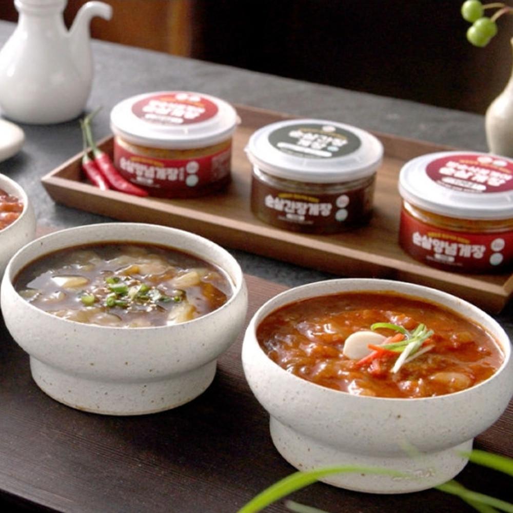 밥순삭꽃게야 순살 게장 양념 간장 200g 꽃게 장 게딱지 여수 돌게