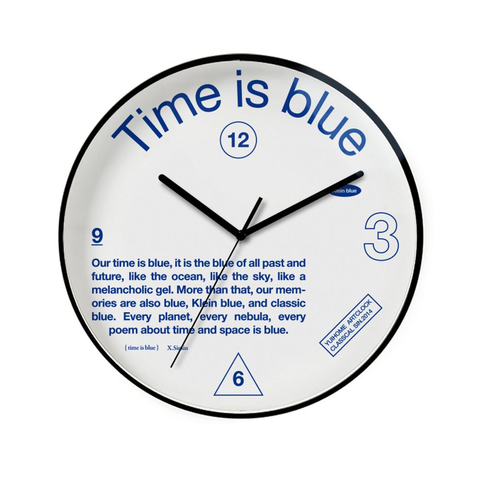 쏠띵즈 Time Is Blue 4 Style Clock