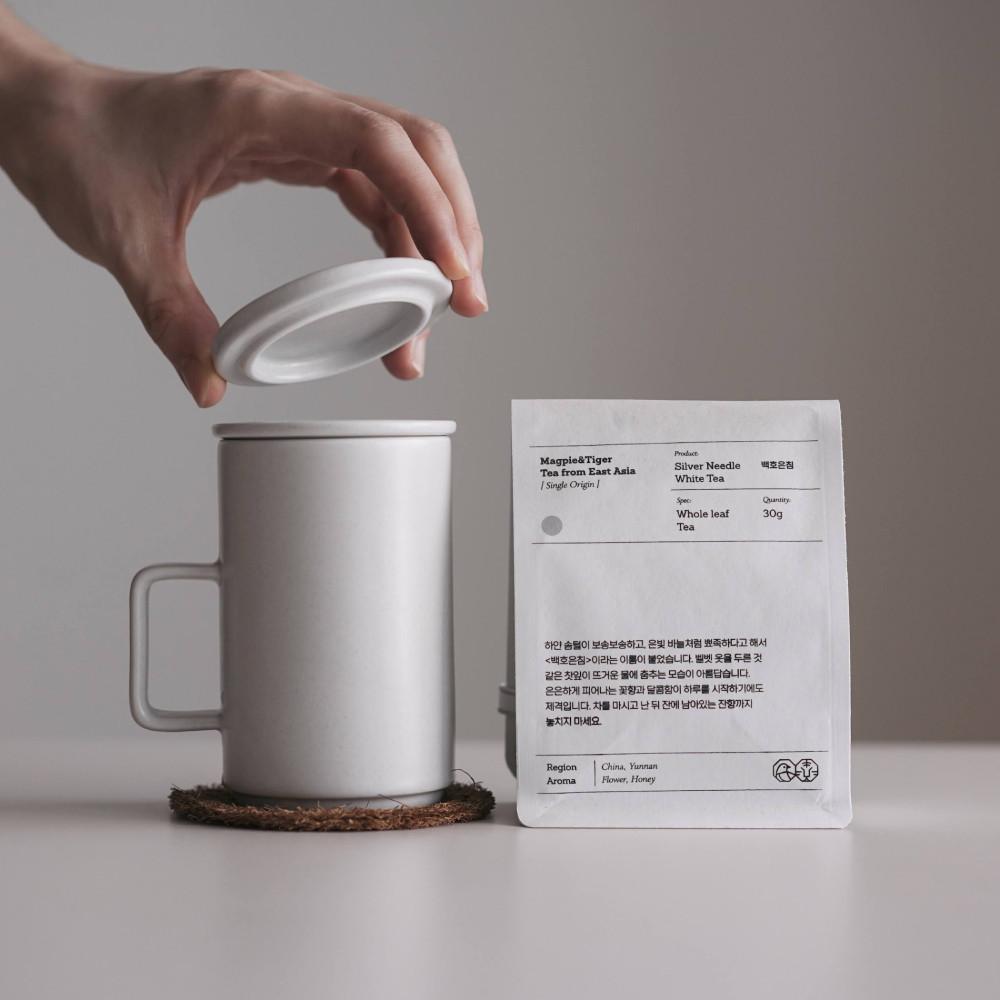 스튜디오 토림 티머그 & 잎차 세트 - 차선물세트 / 입사, 취업, 졸업, 생일 선물