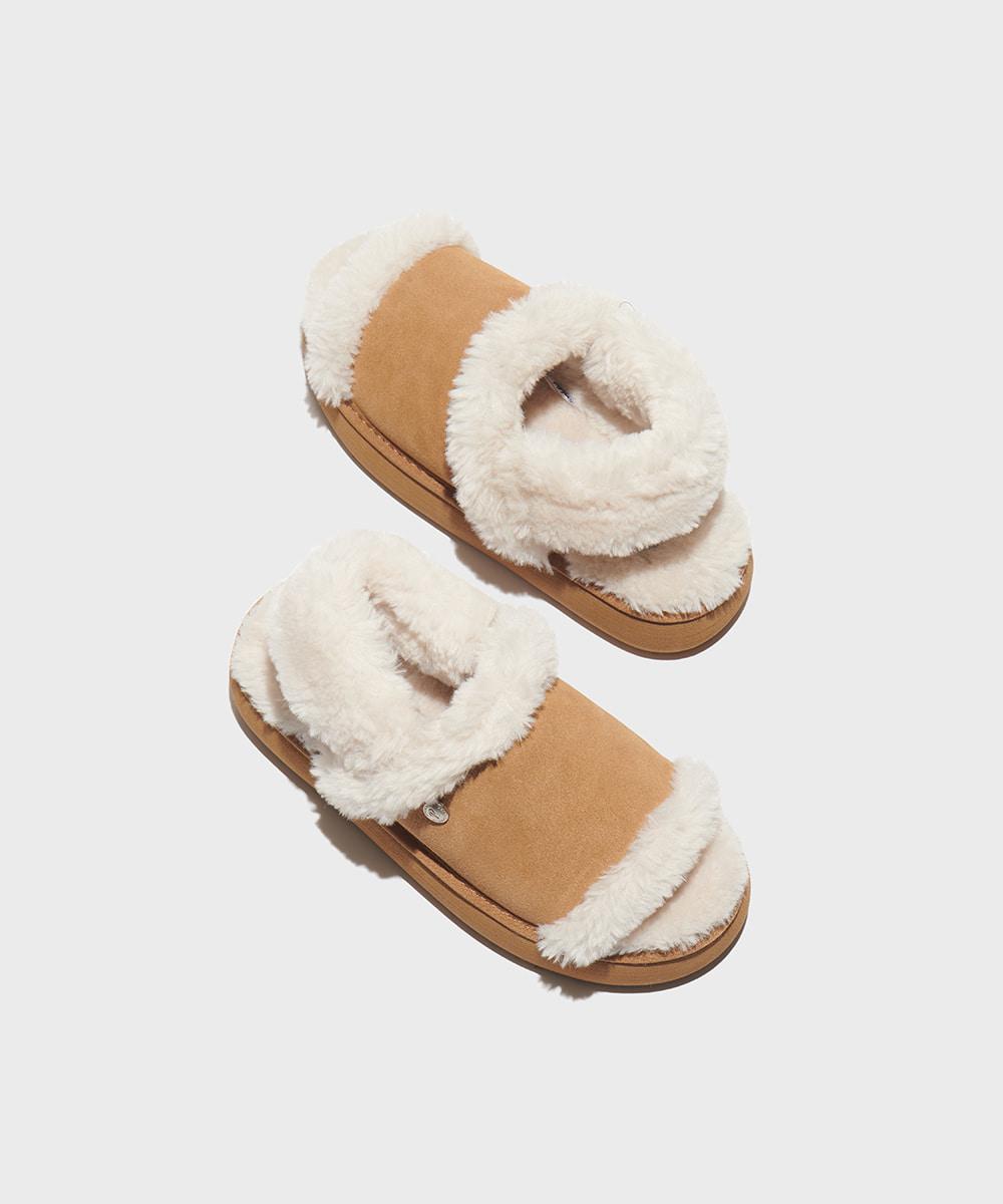 [NEW 10%] CLOUDY FLATFORM OPEN-TOE SLINGBACK - 4color