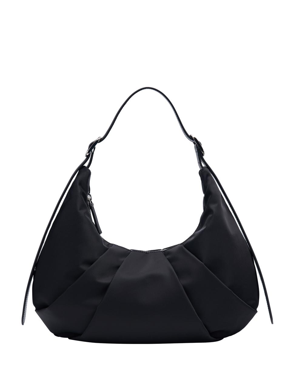 CROISSANT HOBO BAG_BLACK