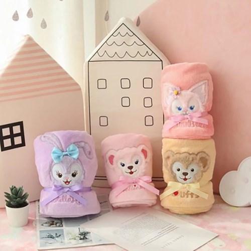 킹콩아울렛 포근한 극세사 파스텔 캐릭터담요 휴대용무릎담요