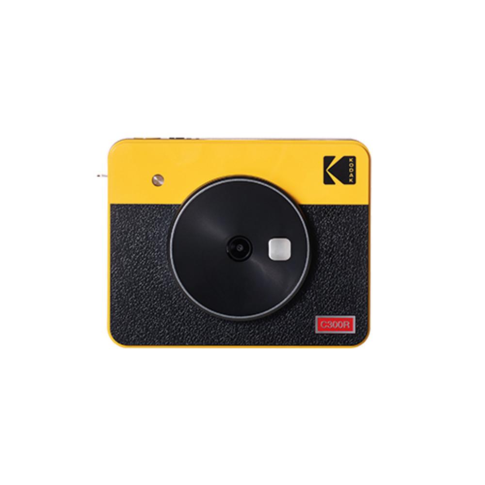 코닥 포토프린터 미니샷 3 레트로 C300R 폴라로이드 필름 카메라 (Yellow)