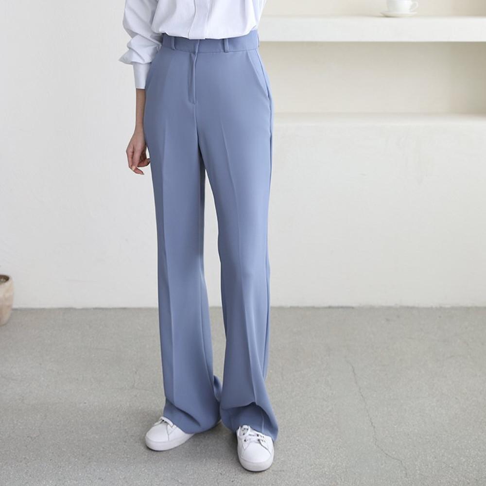 일라잇 슬랙스 (4col) 봄여름버전 내추럴 세미부츠컷 비키슬랙스 vicky