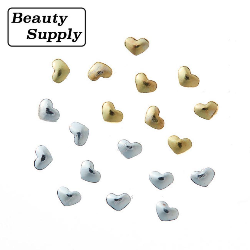 Z01 하트 메탈 파츠 (약 20개) 네일 아트 참 찡