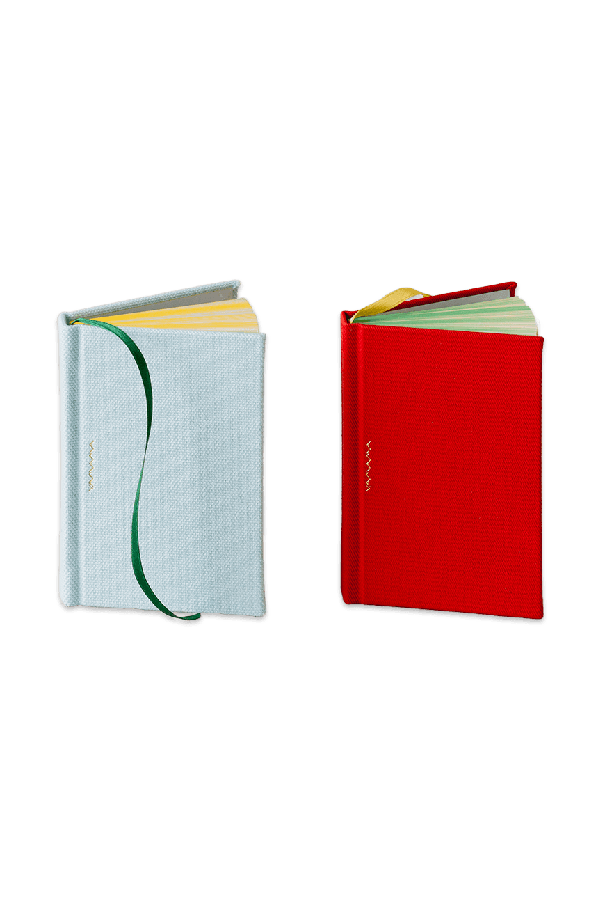 Side colored notebook A7