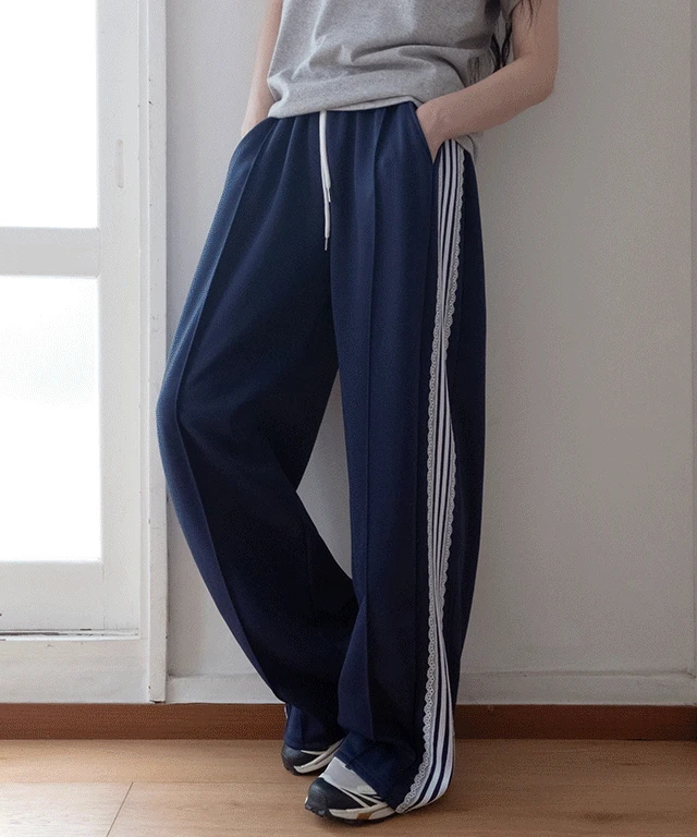 원웨이 레이스 트랙팬츠 - 3color