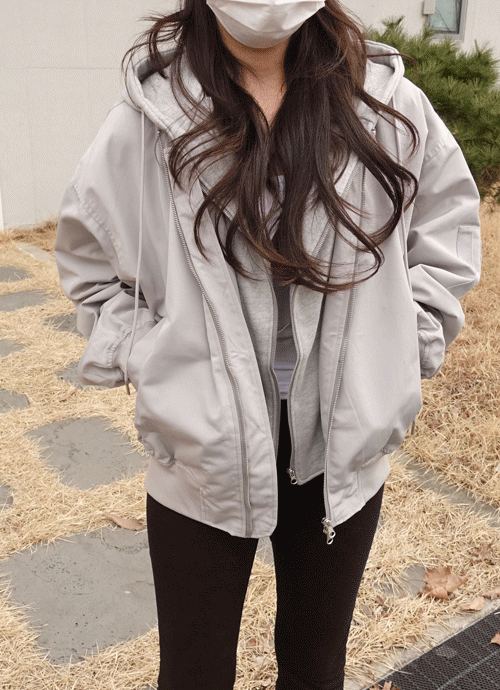 후드레이어드항공점퍼(주문폭주!! )