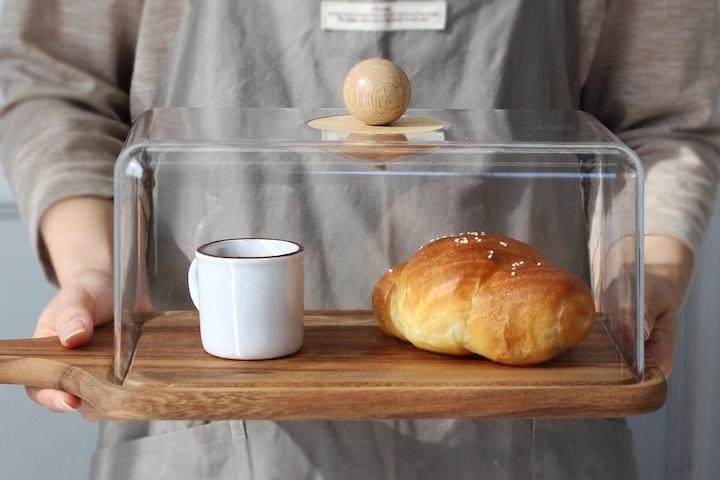 아카시아목 마가렛 플레이트도마 + 푸드커버세트