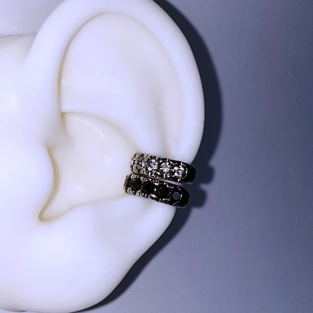 써지컬스틸 큐빅 원터치 이어커프