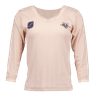 I DON'T KNOW LACE TOP (PEACH)