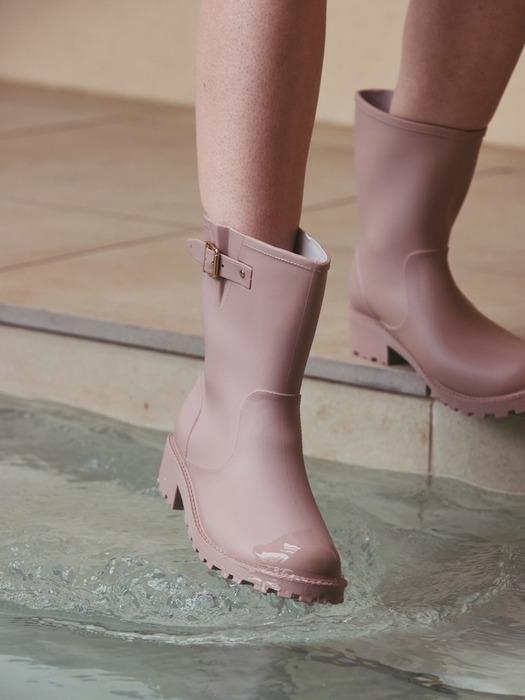 [단독]km059_오리지널 클래식 와이드 미들 레인부츠 ㅣ 4colors