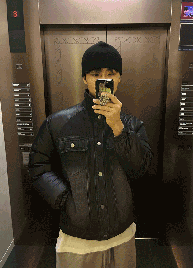 double denim padding jp