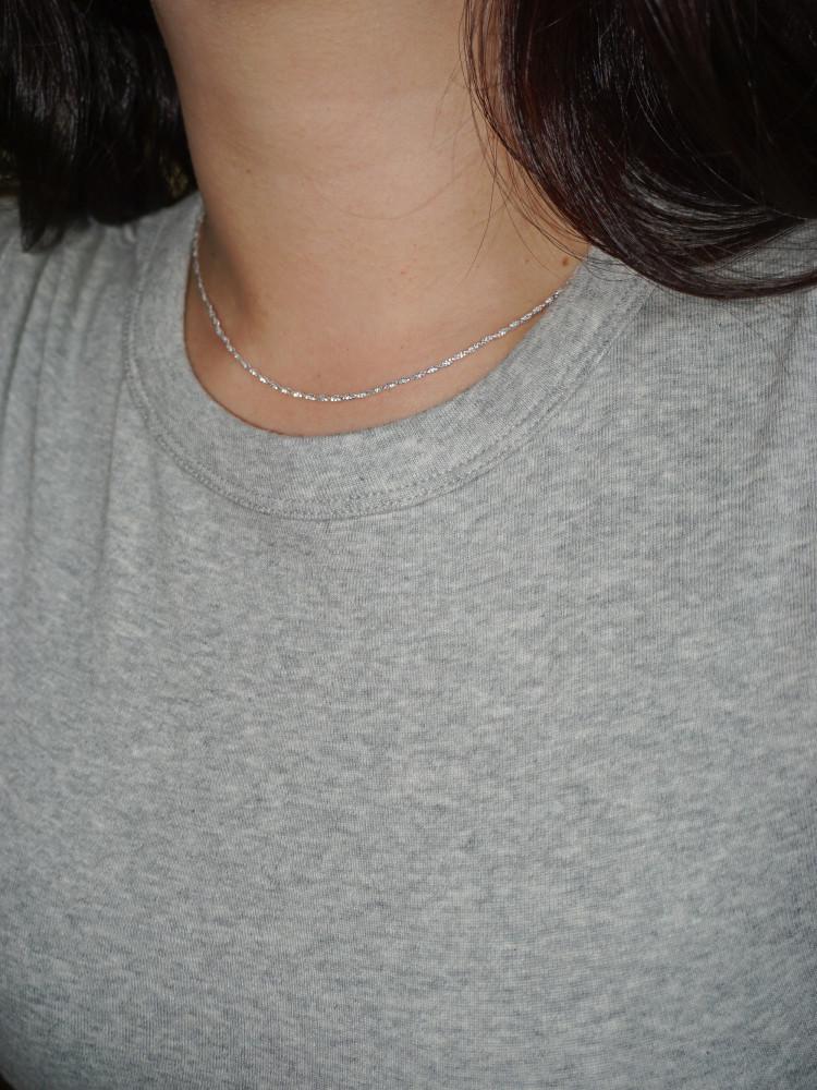 마고 925 로쉬 트위스트 체인 목걸이