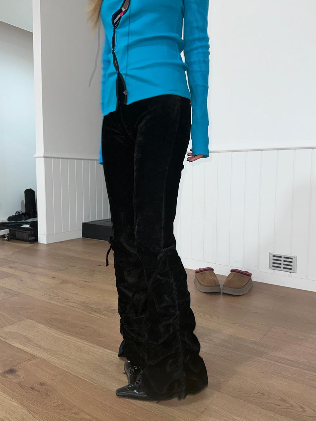 벨벳 터널 로우 팬츠