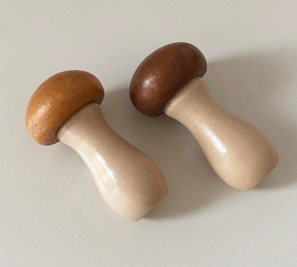 미니 버섯 수저 받침 젓가락 받침대