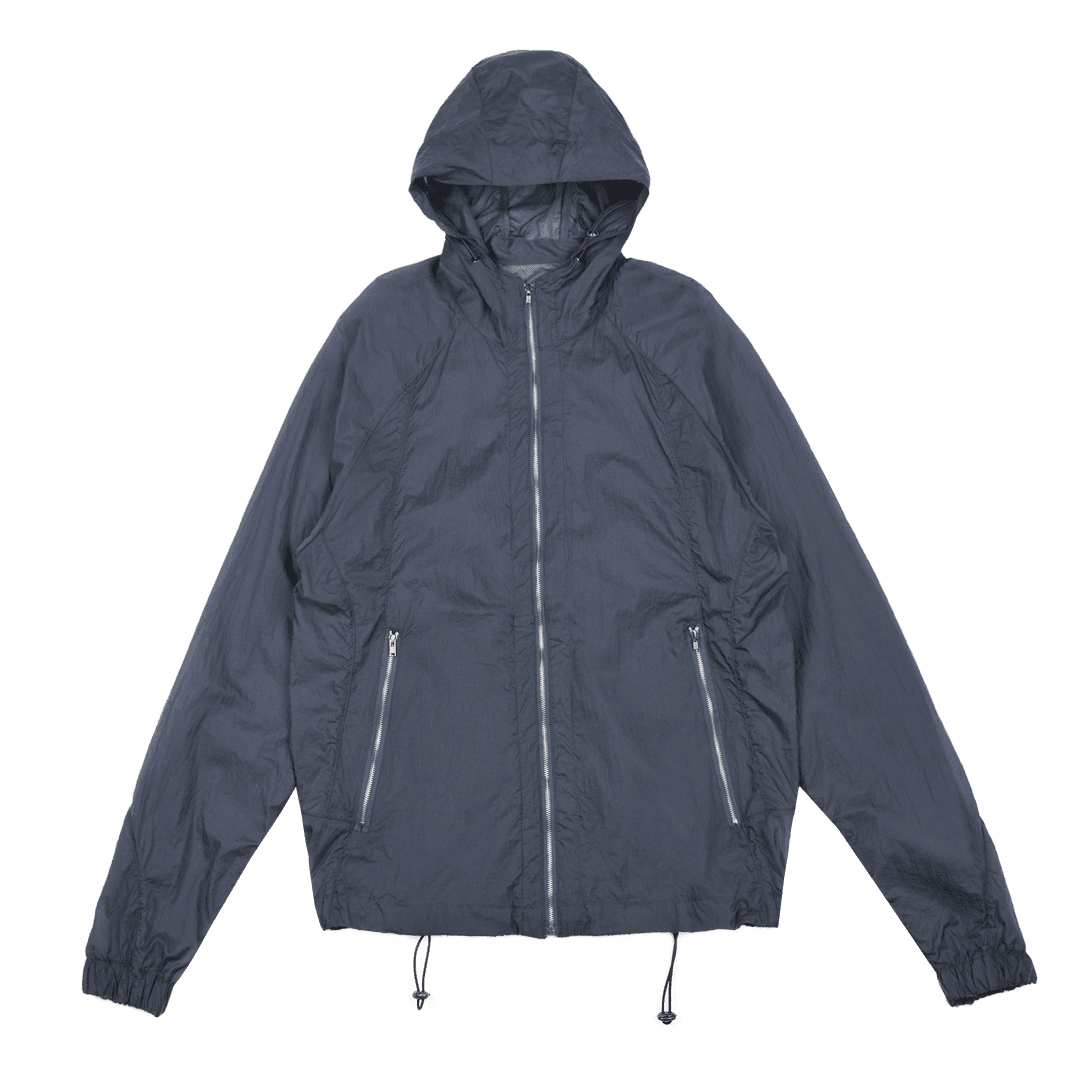 WINDBREAKER NYLON JACKET [BLACK]